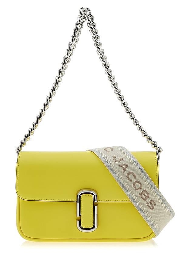 J Marc Logo Chain Shoulder Bag Yellow - MARC JACOBS - BALAAN 2