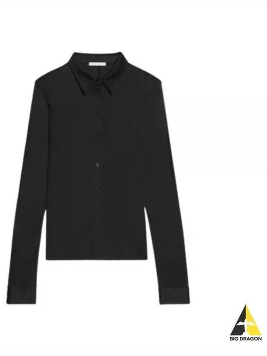 Jersey Slim Shirt Black - HELMUT LANG - BALAAN 2