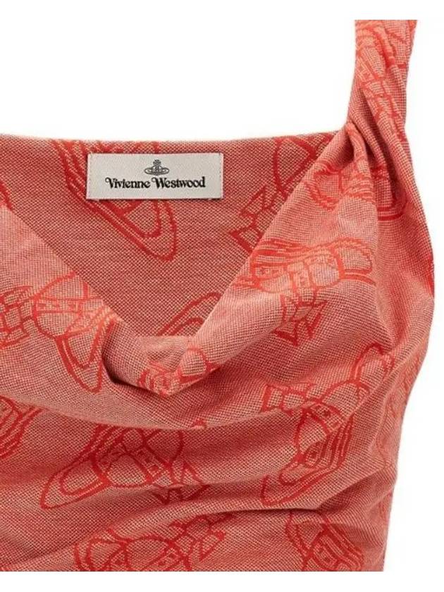 ORB Monogram Sleeveless Red - VIVIENNE WESTWOOD - BALAAN 5