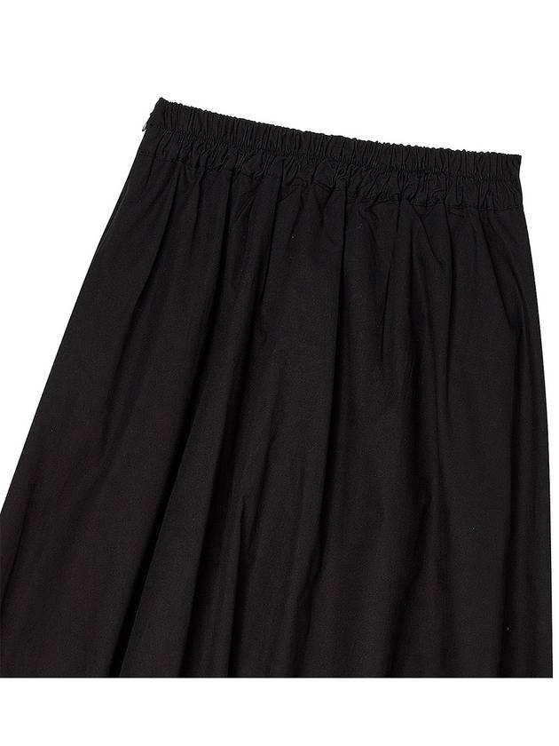 Ryeo Ring Cotton A Line Skirt Black - THE GREEN LAB - BALAAN 5