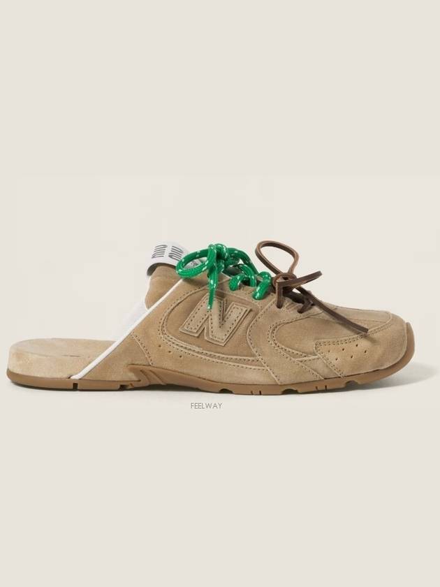 New Balance Miu Faded Suede Mules - MIU MIU - BALAAN 2