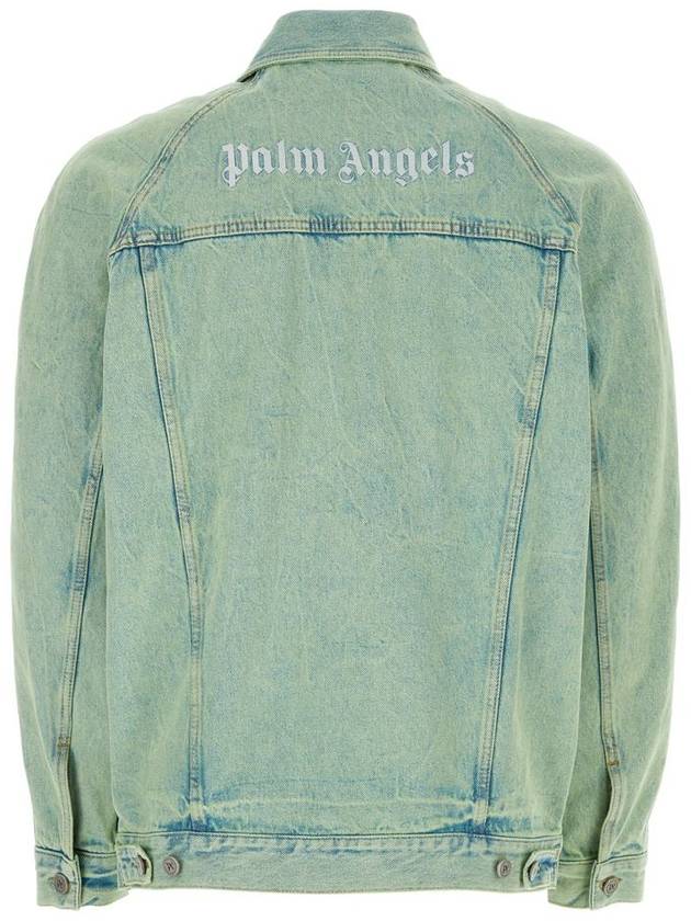 Overdyed Denim Jacket PMYE038S24DEN0015103 - PALM ANGELS - BALAAN 3