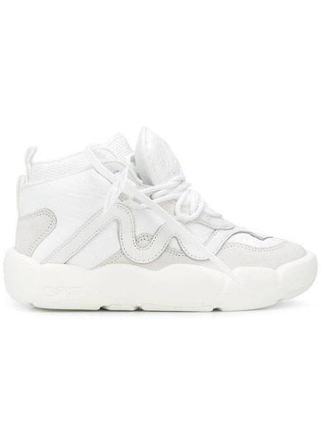 leather high-top sneakers - OFF WHITE - BALAAN 1