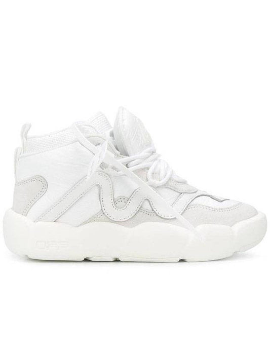 leather high-top sneakers - OFF WHITE - BALAAN 1