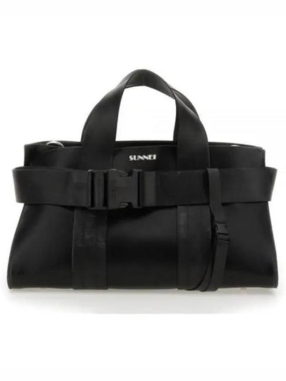 Parallepipedo Small Tote Bag Black - SUNNEI - BALAAN 2