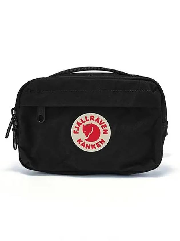 23796 550 Kanken Hip Pack Black Slingback - FJALL RAVEN - BALAAN 2