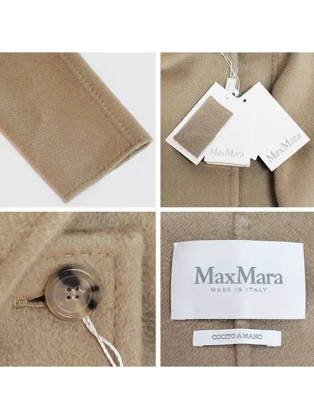 Women's Manuela Icon Single Coat Camel - MAX MARA - BALAAN 6