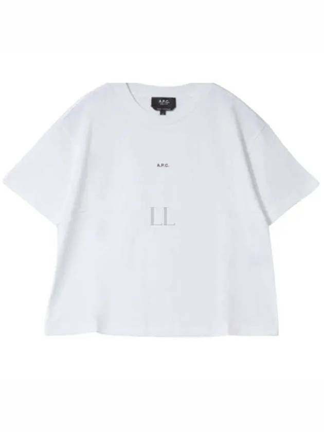 T Shirt Boxy Micro Logo COHBW F26387 Tag Tee - A.P.C. - BALAAN 1