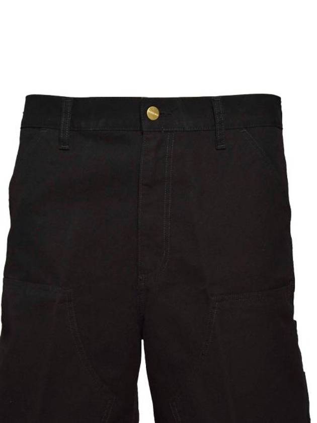 Double Knee Shorts Black - CARHARTT WIP - BALAAN 4