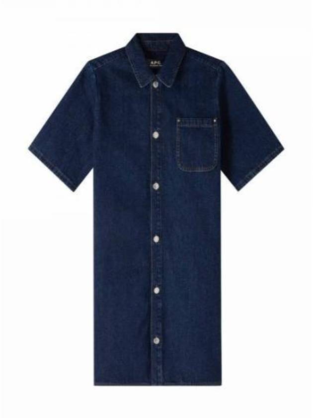 Venice Short Dress Stonewashed Indigo - A.P.C. - BALAAN 2