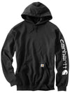 Midweight logo hood black K288 001 - CARHARTT - BALAAN 3