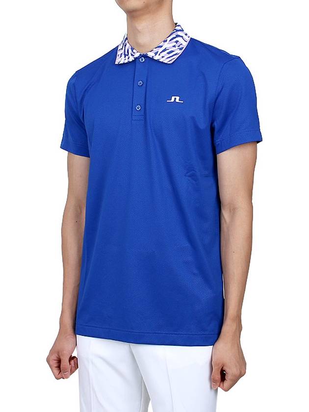 Golf Wear Glen Men s Collar Short Sleeve T Shirt GMJT08405 O316 - J.LINDEBERG - BALAAN 5