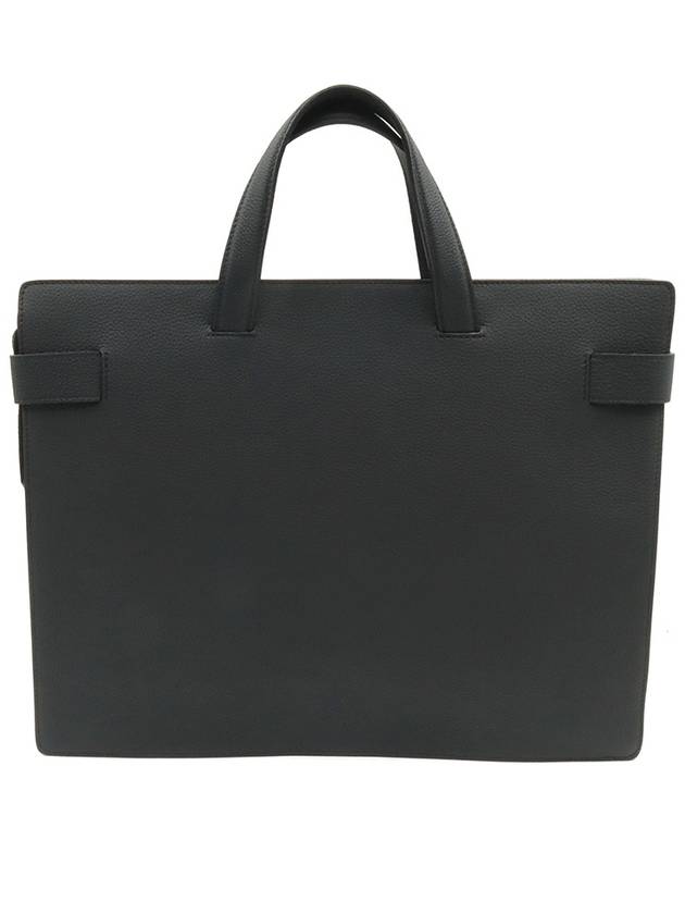 Men s Ferragamo 24 1258 Black Calfskin Gancini Buckle Briefcase gt Gangbuk used luxury goods - SALVATORE FERRAGAMO - BALAAN 5