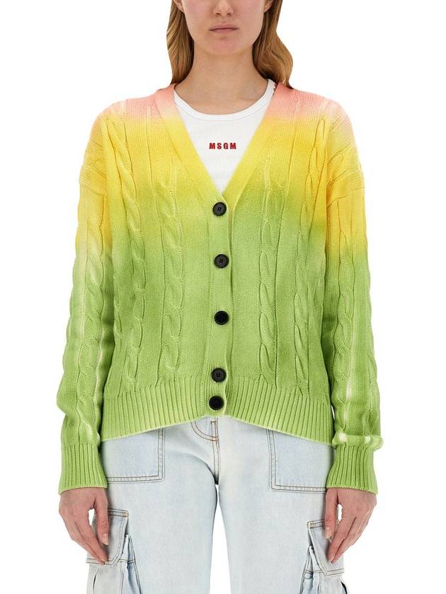 cable knit cardigan 3641MDM193247276 - MSGM - BALAAN 2