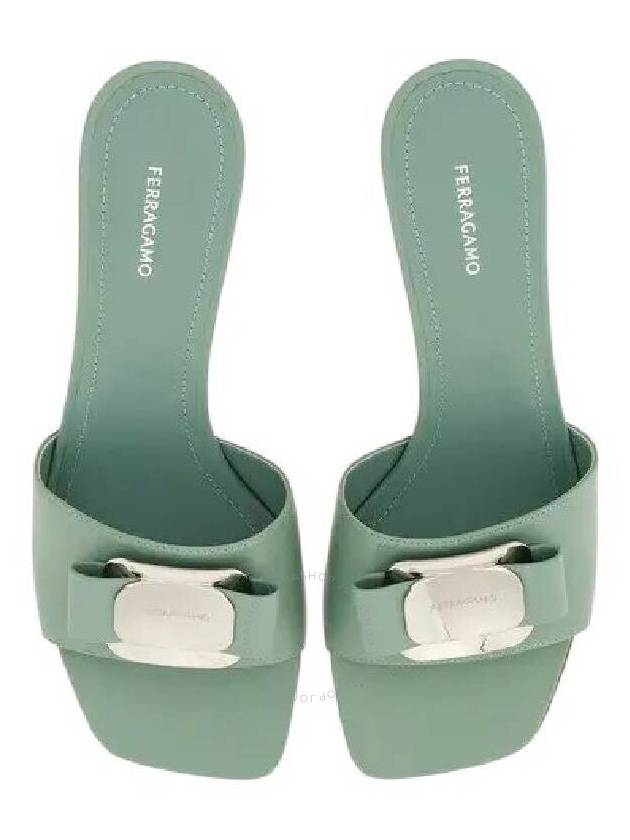 Ferragamo Slip-On Vara Bow Sandals, Size 5 - SALVATORE FERRAGAMO - BALAAN 2