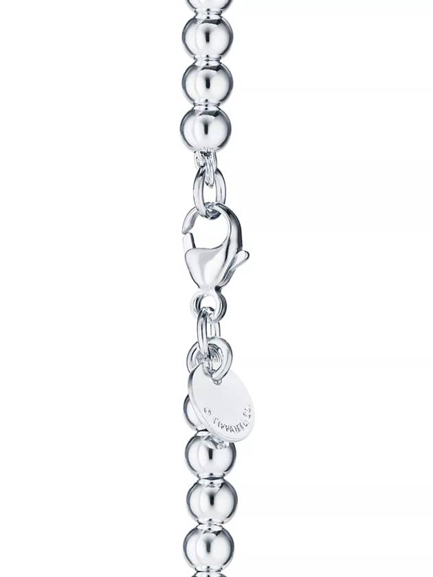 Heart Tag Bead Bracelet Silver - TIFFANY & CO. - BALAAN 5