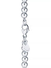 Return To Heart Ball Bracelet Silver Dark Rose - TIFFANY & CO. - BALAAN 7