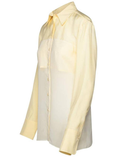 Sportmax 'Boa' Ivory Viscose Shirt - MAX MARA SPORTMAX - BALAAN 2