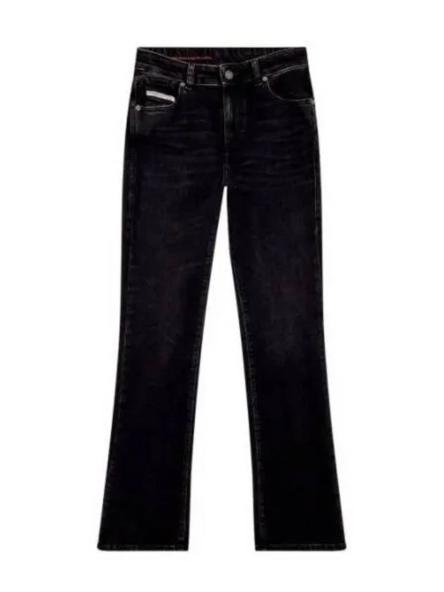 High Rise Bootcut Jeans Black - DIESEL - BALAAN 2