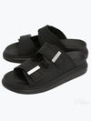 Hybrid Rubber Slippers Black - ALEXANDER MCQUEEN - BALAAN 2