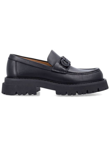 Salvatore Ferragamo Chunky Moccasin With Gancini Ornament - SALVATORE FERRAGAMO - BALAAN 1