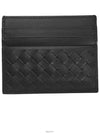 Intrecciato Classic Card Wallet Black - BOTTEGA VENETA - BALAAN 2