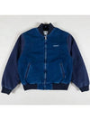 Paxon Denim Bomber Jacket Blue - CARHARTT WIP - BALAAN 2