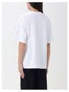 Short Sleeve T Shirt RWTS0022J20701 White - LANVIN - BALAAN 3