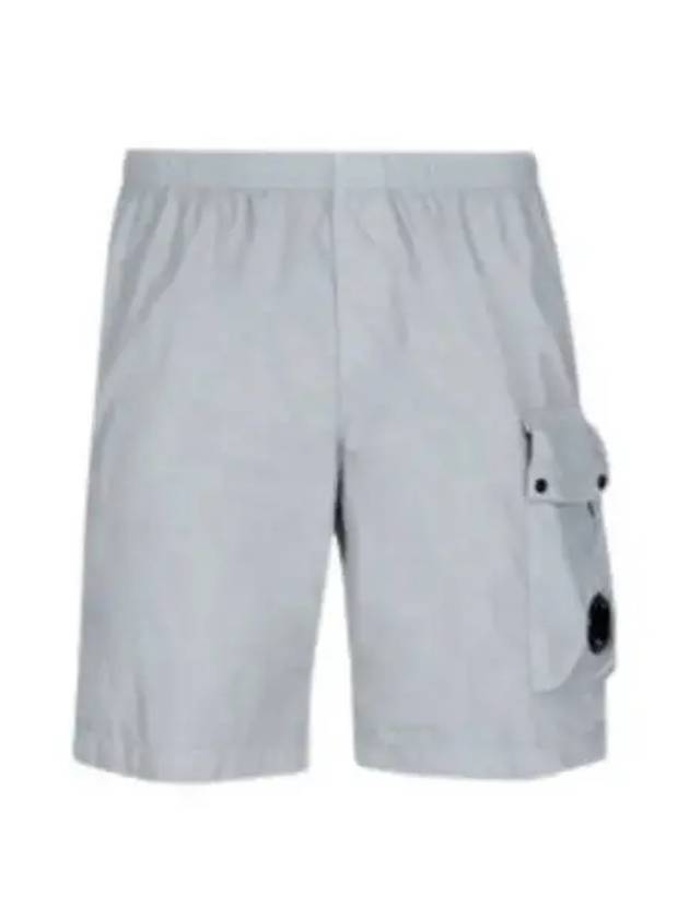 Lens Wappen Nylon Swim Pants Grey - CP COMPANY - BALAAN.