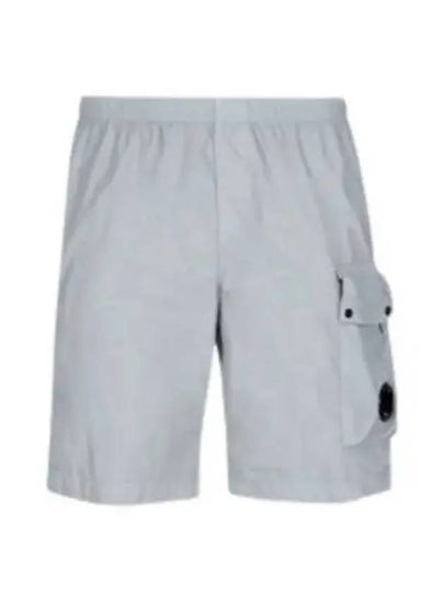 Lens Wappen Nylon Swim Shorts Grey - CP COMPANY - BALAAN 2