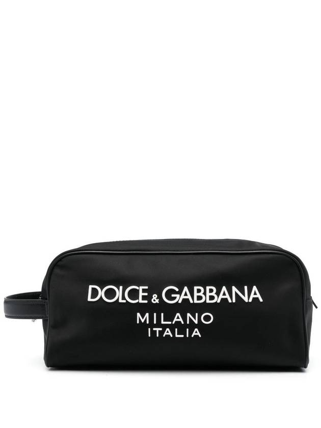 DOLCE & GABBANA NECESSAIRE NYLON DAVIS - DOLCE&GABBANA - BALAAN 1