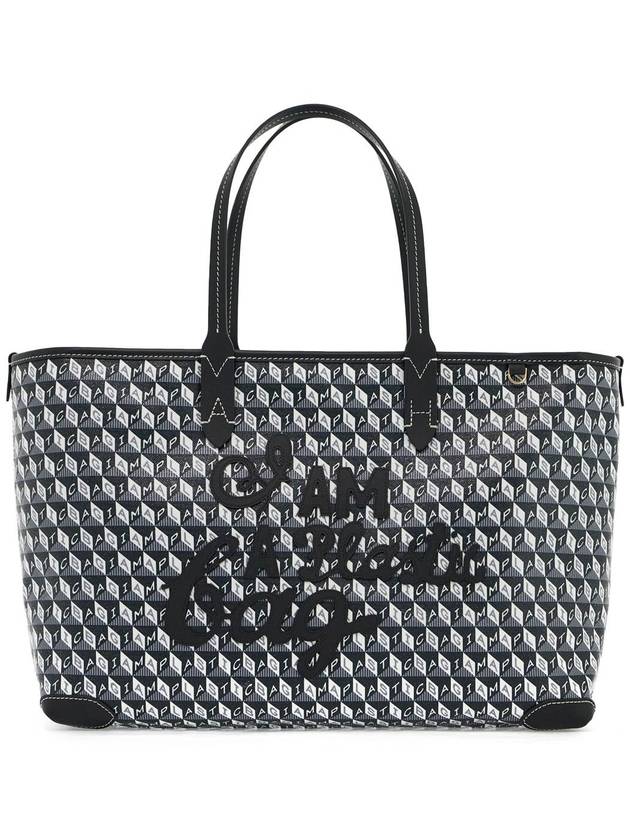 i am a plastic bag zipped motif tote bag - ANYA HINDMARCH - BALAAN 1