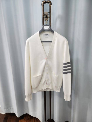 men cardigan - THOM BROWNE - BALAAN 1