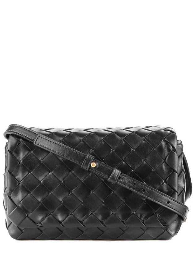 Mini Intrecciato Cross Bag Black - BOTTEGA VENETA - BALAAN 2