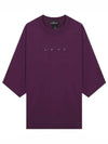 Shadow Project Graphic Interlock Mako Cotton Short Sleeve T-Shirt Maroon - STONE ISLAND - BALAAN 2