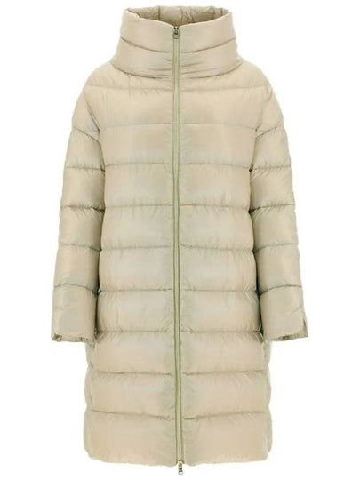 MATILDE High Neck Long Padded Jacket Beige PI1283DIC 12017Z 1985 - HERNO - BALAAN 2