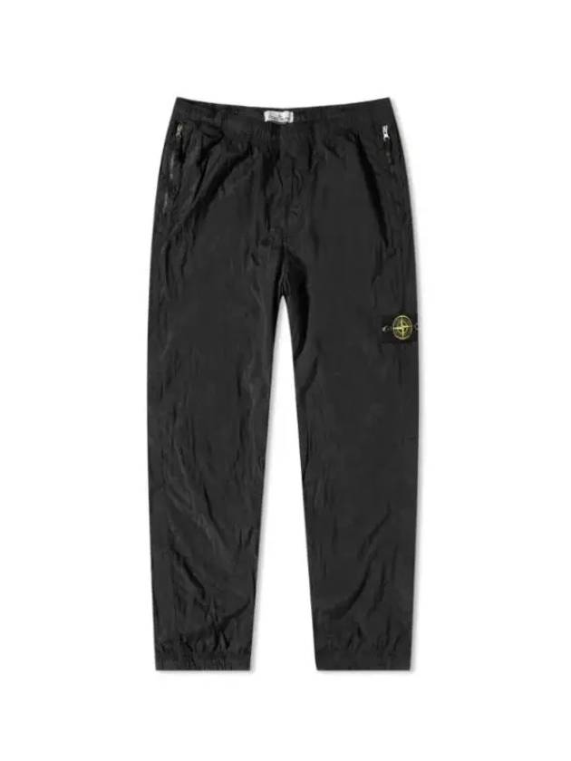 Wappen Patch Nylon Metal Jogger Pants Black - STONE ISLAND - BALAAN 2