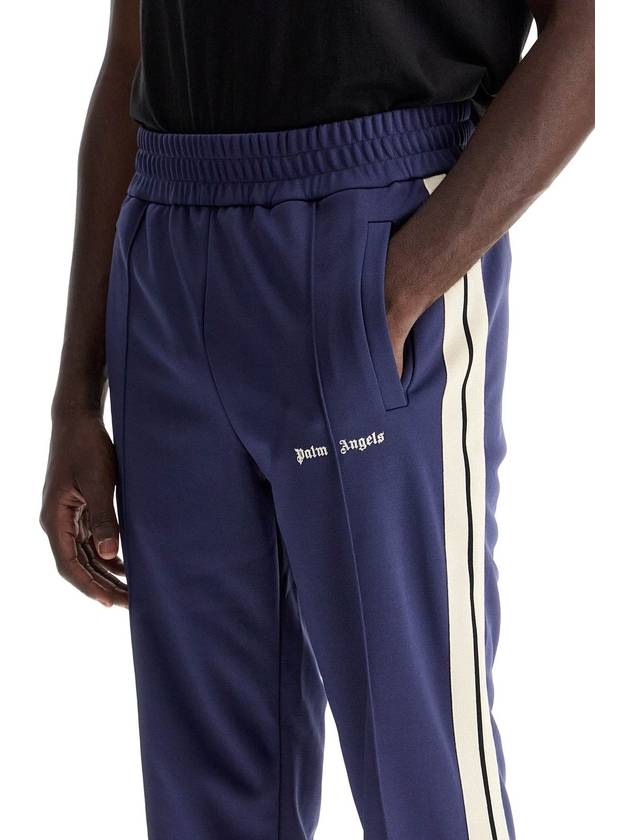 Palm Angels Classic Logo Track Pants Navy Blue - PALM ANGELS - BALAAN 5