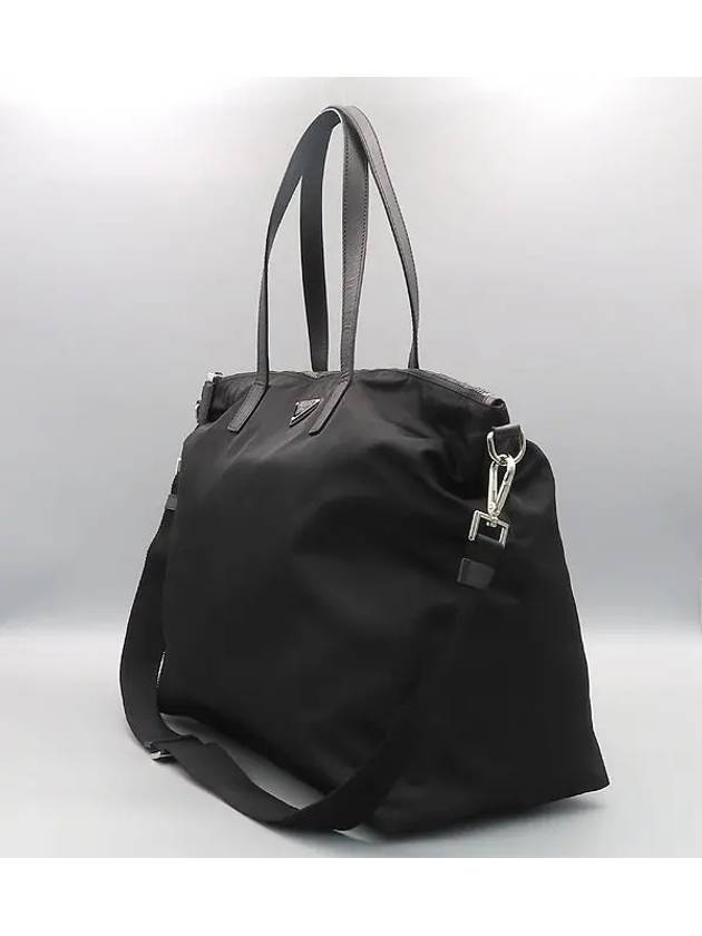 2VG024 Black Tesuto Big Tote Bag Shoulder Strap 2WAY - PRADA - BALAAN 3