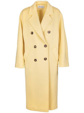 Madame 2 101801 Light Edition Double Coat Yellow - MAX MARA - BALAAN 1