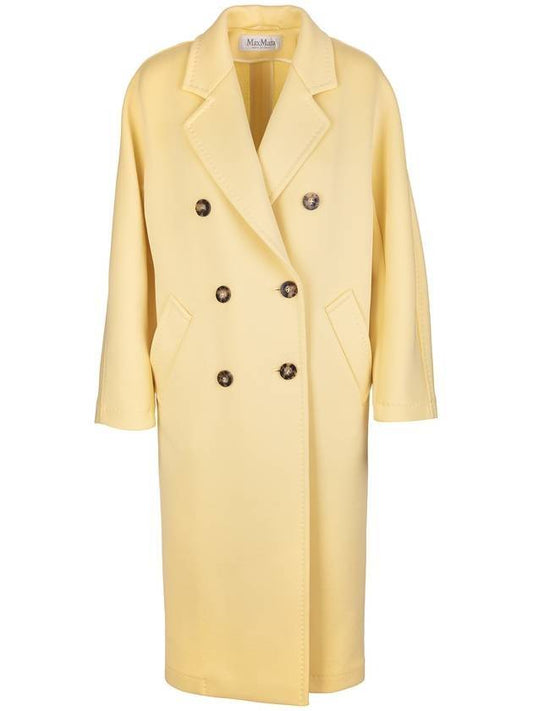 Madame 2 101801 Light Edition Double Coat Yellow - MAX MARA - BALAAN.