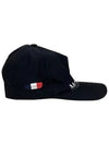 3B72900 539AX 999 Logo Hat Black - MONCLER - BALAAN 3