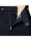 Logo Patch Straight Pants Navy - MONCLER - BALAAN 8