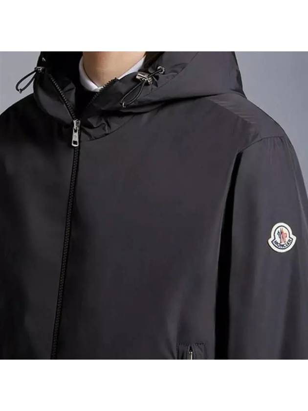 Men s Logo Patch Traversea Windbreaker Hooded Jacket 1A00086 54A91 999 - MONCLER - BALAAN 3