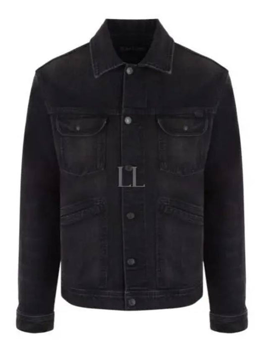 Washing Trucker Jacket Black - TOM FORD - BALAAN 2