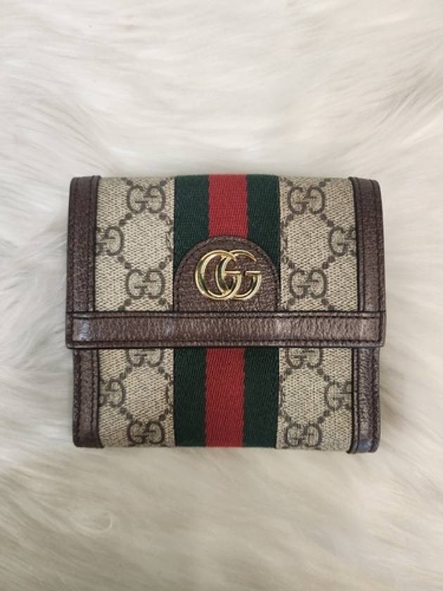 Women s Ophidia Flap Bicycle Wallet 523173 Condition A - GUCCI - BALAAN 1