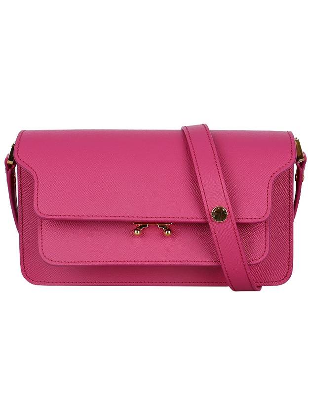 Trunk East West Shoulder Bag Pink - MARNI - BALAAN 3