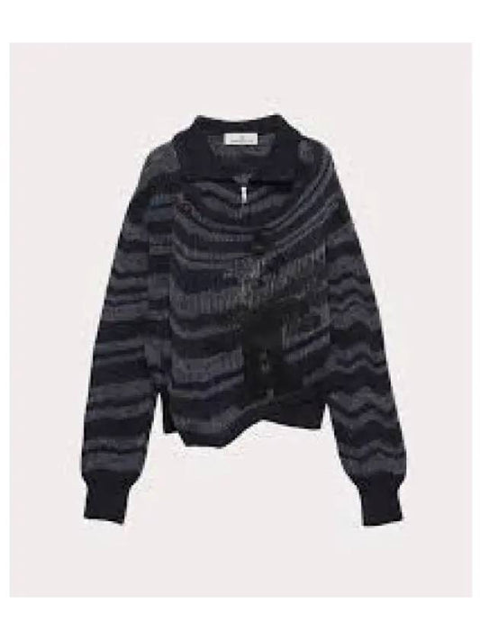 Bedrock Cardigan Black - VIVIENNE WESTWOOD - BALAAN 2