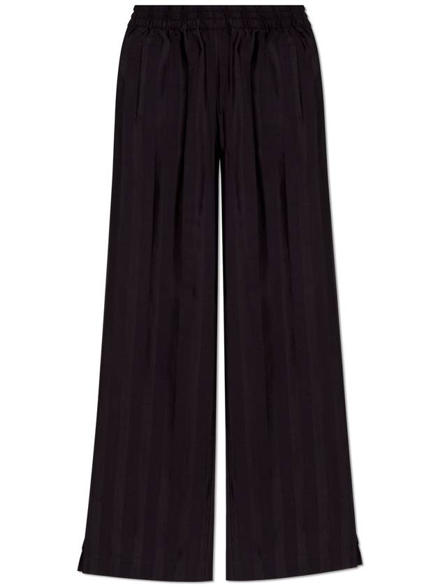 Golden Goose Striped Pants, Women's, Black - GOLDEN GOOSE - BALAAN 1