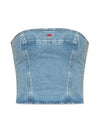 De-Ville Denim Sleeveless Light Blue - DIESEL - BALAAN 2